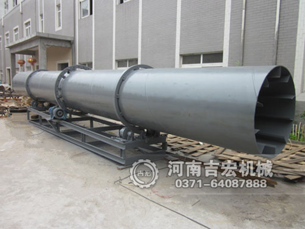 高濕粘料烘干成本高？吉宏滾筒烘干機(jī)不粘壁、抗過載,省心又省錢！