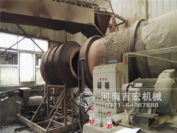 河南本地河沙烘干機生產現(xiàn)場
