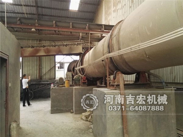 河南本地河沙烘干機生產現(xiàn)場