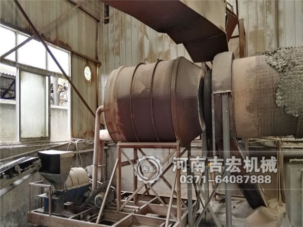 河南本地河沙烘干機生產現(xiàn)場